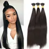 9a Human Hair Bulk No Attachment Brazilian Straight Hair for Braiding 3pcs