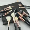 Varumärkesborstar Ställ 15 st / set Professionell Makeup Brush Set Ögonskugga Eyeliner Blandning Penna Kosmetik Verktyg med Väska