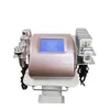 High Quality New Model The Best Result Golden Machine Professional Portable 6 in 1 Ultrasonic 40K Cavitation RF Vacuum Laser Pads Slimming M