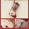 Christmas stockings Santa socks gifts children's candy bags Christmas decoration home Christmas tree decorations