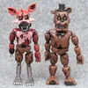 Partihandel 6st / set fem nätter på Freddy's PVC Action Figur 17cm Bonnie Foxy Freddy Doll Baby Leksaker för julklapp