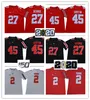 2020 Patch Ohio State 27 Eddie George 45 Archie Griffin 1 Justin Fields 2 Chase Young 7 Dwayne Haskins Jr.97 Nick Bosa Jersey 150 th patch