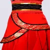 Costume da ballo orientale con ventaglio, abiti da ballo in stile indiano, costume in stile antico, abbigliamento da spettacolo teatrale femminile per cantanti