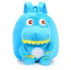 Borse a spalla dinosauro Moda cartoni animati Animali bambini Zaini peluche Borse da viaggio multifunzionali per esterni Borsa da scuola per asilo D981