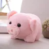돼지 년 마스코트 플러시 장난감 장난감 돼지 입상 시뮬레이션 돼지 인형 크리스마스 연례 회의 커스텀 선물 어린이 장난감