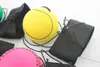 Bouncy Ball Rubber Wrist Band Bouncing Balls 63mm Kids Elastic Reacher Training Antistress Balls Skolundervisning Verktyg