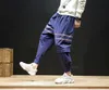 Męskie japońskie duże 5xl Hip Hop Clothing Streetwear Spodnie Cross Pants Mężczyźni workowate joggery męskie spodnie