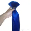 Vendendo mini capelli umani dritti peli intrecciati no trama 100 non trasformati viola brasiliano bionda blu capelli umani bulk1426703
