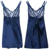 Sexy Women's Lace Nightwear Mini Dress Babydoll Rouphe Lingerie Sleepwear #R45