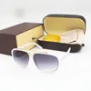 2020 1 قطعة الأزياء الفاخرة الأدلة النظارات الشمسية الرجعية الرجال Z105 مصمم لامعة الذهب الإطار شعار الليزر النساء أعلى جودة مع الحزمة