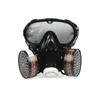 Style 2 w 1 przemysłowy przeciwpożak przeciwtoksiny Oczy Goggle Oczy Nos Nos Protection Bezpieczeństwo gazu Respirator 8698182