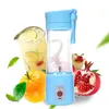 6 messen Oplaadbare USB draagbare fruitpers 380 ml USB-sapblender persoonlijke sapcentrifuge voor buitenactiviteiten LX47993832388