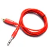 High Quality Tattoo 18M Silicone Machine Clip Cord RCA cable For Gun Power Supply Accessory8370449