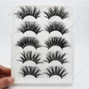 30 mm lang, 10 Stile, 3D-Wimpern aus echtem Nerzhaar, zur Herstellung einer Wimpernverlängerungsversion von Hand, 10 Sätze