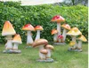 Вилла садовые украшения двор оформление двора открытый район парк газон смолы симуляции грибной аранжировщик пейзаж скульптура