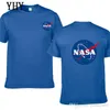 2020 新しいスペース tシャツ Tシャツ男性綿シャツファッション Nasa プリントシャツ男性半袖 Tシャツ夏着用 EL-8