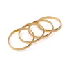 Ethiopian Bangles Dubai Gold Jewelry Bangles For Ethiopian Glossy Plain Bangles Bracelets