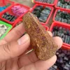 1 pièces naturel belle soie dorée Jade Quartz cristal baguette point de guérison