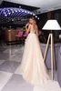 Ashi Stüdyo 2019 Abiye Seksi V Boyun Backless Dantel Aplikler Balo Elbise Arapça Custom Made Kat Uzunluk Özel Durum Törenlerinde