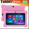 168 Anty Dust Dzieci Dziecko Miękkie Silikonowe Gumowe Gel Case Pokrywa dla 7 cali Q88 Q8 A33 A23 Android Tablet PC w połowie