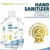 Disinfettante per le mani monouso con alcol al 75% portatile da 50 ml Gel per il lavaggio delle mani disinfettante per l'acqua a mani libere