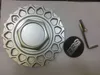 Kolor Sliver BBS 17 cm Cover Cover Wheel Cap dla felg BBS