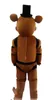 2019 Högkvalitativa fem nätter på Freddy's FNAF Freddy Fazbear Mascot Costume Cartoon Mascot Custom224l