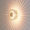 3 W Yaratıcı Gömme Montajlı LED Tavan Işıkları Ev Salon Geçit Sundurma Dekor Lamba