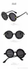 Moda Round Steampunk Kids Okulary przeciwsłoneczne Marka Designer Okulary Luksusowe Dziewczyny Okulary Dzieci Pszczoła Okulary Oculos de Sol