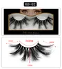 6D Natual False Eyelashes Extension Faux 3D Mink 25mm lashes Bulk 100% Volume Natural long Hair Fake Lash Makeup