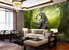 Papier Peint Mural Fantaisie Forêt Dinosaure Féroce HD Superior Interior Decorations Papier Peint