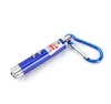 outdoor 3 in1 mini LED Flashlight UV purple Torch Light Aluminum keychain Torch Carabiner Ring Keyrings Flashlight Red Laser Pointer