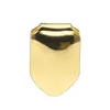 High Quality Mens Gold Silver Plated Teeth Dental Grillzs Single Tooth Fashion Hip Hop Jewelry230g