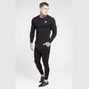 Sik soie t-shirts hommes Siksilk à manches longues t-shirt hommes automne sweats Hip Hop Streetwear Sik t-shirt soie sweat