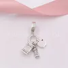 Andy Jewel Authentic 925 Sterling Silver Beads New York Highlights Dangle Charm Black Yellow Emamel Charms Passar europeisk Pandora Style Jewelry Brace