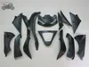 ABS PLASTIC FAIRING KIT FÖR KAWASAKI NINJA ZX6R 07 08 ZX 6R 2007 2008 Matt Black Motorcykel Road Racing Fairings Set