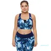 Mode-Femmes Big Plus Taille XXXL Fitness Crop Top High Impact Support Bounce Control Push Up Rembourré Course Yoga Entraînement Sport Soutien-Gorge 2018