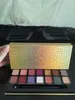 Hot New Cosmetics Riviera Eyeshadow Paleta 14 Kolory Matte Eye Shadow Pigmentowany Proszek Długotrwałe Shimmer Eye Coutour Makeup Bezpłatny statek