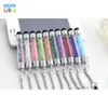 500pcs/lot Wholesale Good Quality Dust plug Touch Pen Crystal Stylus Pen ultra-soft high sensitive For mobile phone and tablet