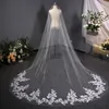 Veaux de mariée luxueux pas cher 3 mètres réels accessoires de mariage Ivory Veils blancs pour la mariée Cathédrale CPA31697904251