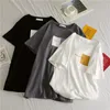 Harajuku lettre impression t-shirt femmes blanc camisetas verano mujer 2019 t-shirts graphiques femmes haut d'été surdimensionné t-shirt femme ropa