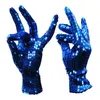 Fashion-characteristics glove for Childrens Day Performance Gloves Sequin Dancing Performance Kindergarten Adult Gloves colorful Glove