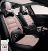 Universal Fit Car Interior Accessories Seat Covers For Sedan PU Leather Adjuatable Five Seats Full Surround Design Seat Cover For 1417294