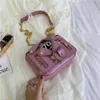 핑크 Sugao 여성 어깨 가방 deisgner 체인 가방 새로운 스타일 지갑 패션 야생 레이디 가방 pu 가죽 어깨 가방