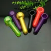 New high temperature discolored pipes Glass Bongs Smoking Pipe Water Oil Rig Glass Bowls Burn