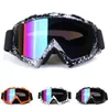 Ingranaggi protettivi per moto Casco da cross flessibile Maschera per il viso Occhiali da motocross ATV Dirt Bike UTV Eyewear Gear Glasses238l