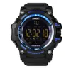 Ex16 Smart Klockor Bluetooth Vattentät IP67 SmartWatch Relogios Pedometer Stopwatch Armbandsur Sportklocka för iPhone Android Telefonklocka