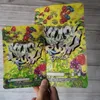 Kush Rush Exotics Bags Die Cut Resealable Zipper Seal For Freshness Childroof Flowers Packing Lucky Mylar Bags