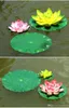 10st 1060 cm Artificial Pe Foam Lotus Leaf Water Lily Floating Pool Plant Aquarium Fish Pond Decoration Home Garden Decoration2261723