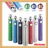 MOQ 1 Pcs Préchauffer UGO-V 100% Original 650 900 mAh Batterie Ego EVOD Tension Variable Micro USB Passthrough Charge Inférieure 510 Vape E Cigarette